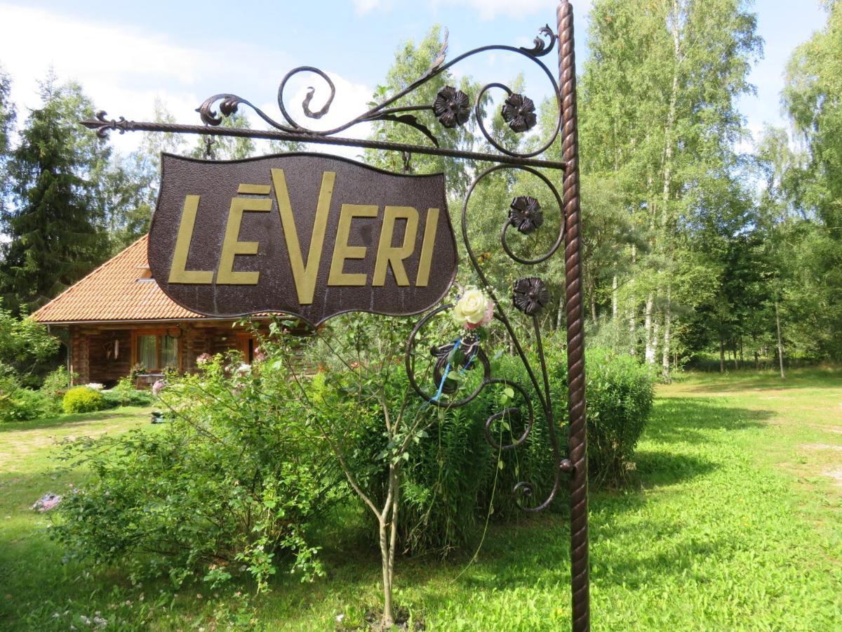 Guest House Leveri Valgalciems Exterior photo